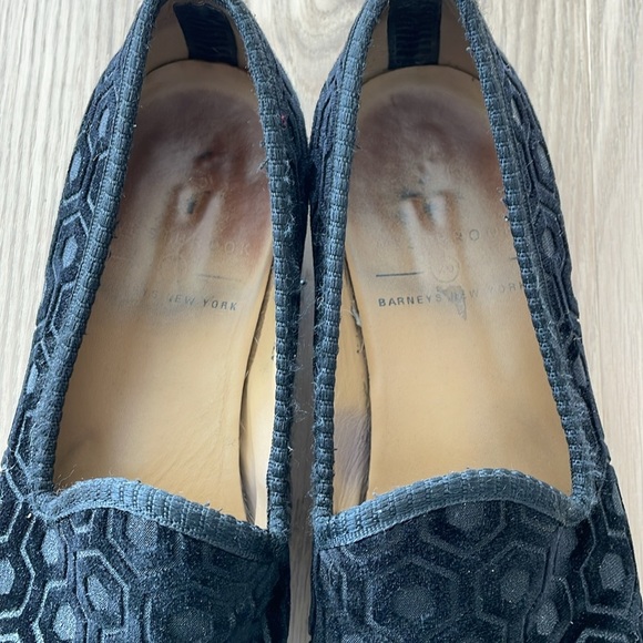 Del toro smoking loafer black velvet women’s - Picture 3 of 6